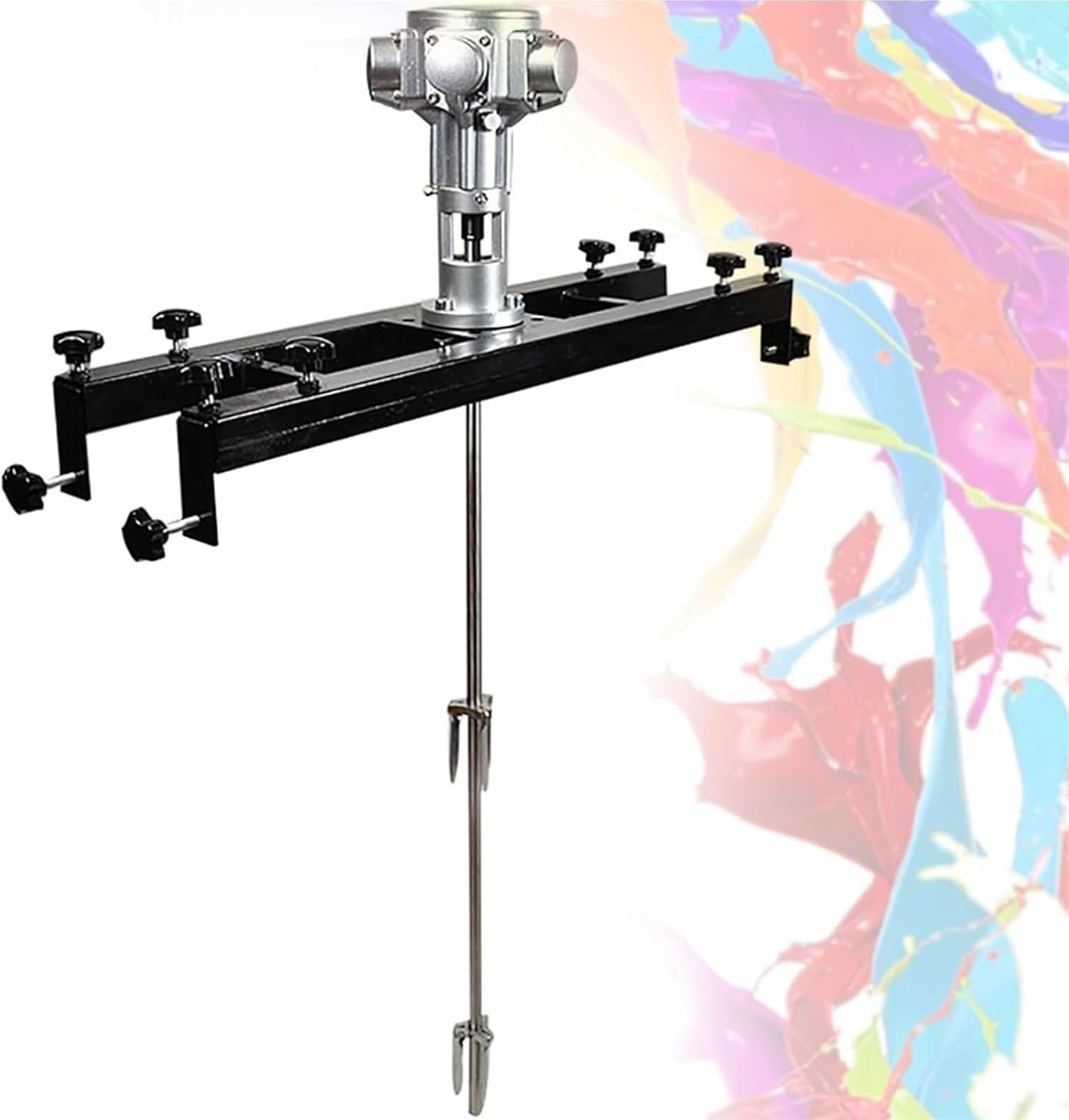 Power Air Agitator,Stand Paint Mixer,Automatic Pneumatic Paint Mixer,Paint Stirring Machine for Viscous Liquid Ink Dye Chemicals