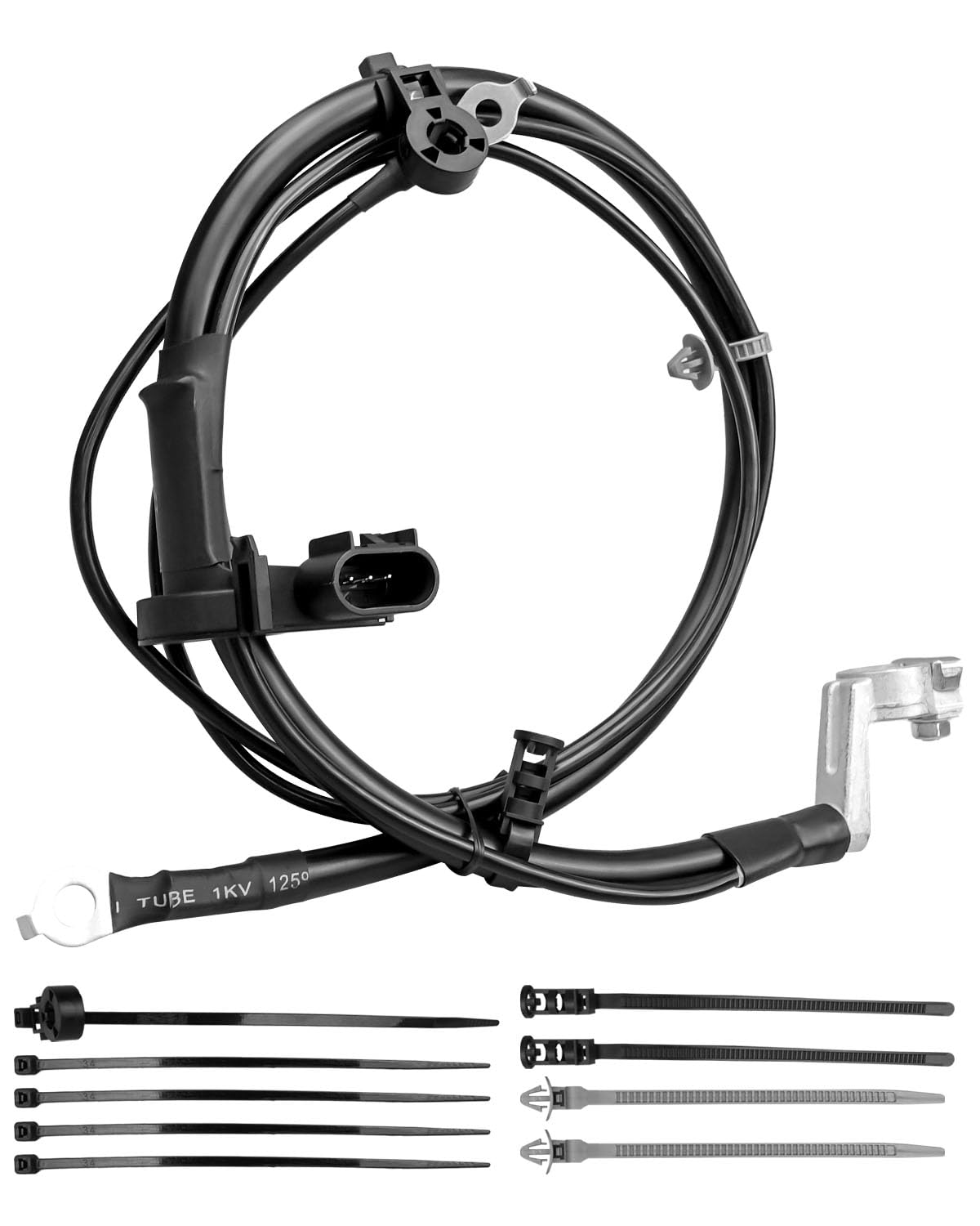 Replace 84634114 Battery Negative Cable Fit for Chevrolet Silverado GMC Sierra 1500 2014-2018 4.3L V6 Engine Only, Negative Battery Cable Wire Harness