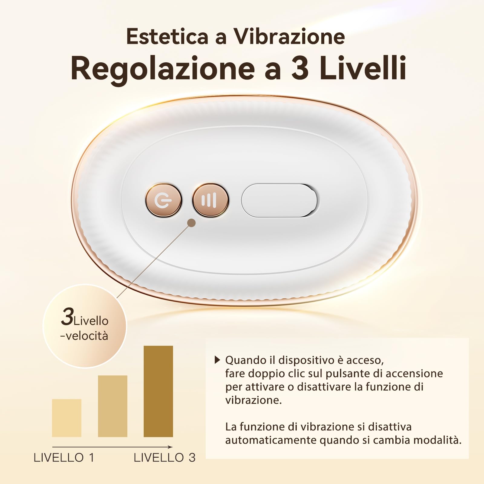 ANLAN Radiofréquence Visage 24K Oro Appareil Anti Rides Visage | EMS Appareil Massage Visage avec 3 Modes, 3 Niveaux pour Soins Domicile, Voyages,Cadeau de Fête