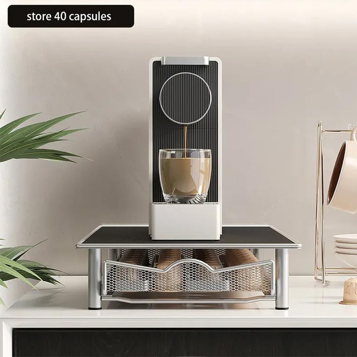 Coffee Cule Sto Der nizer uchwyt na kapsułki do kawy można układać w stos akcesoria do espresso kuchnia kawa Sto Solut Dozownik kapsułek
