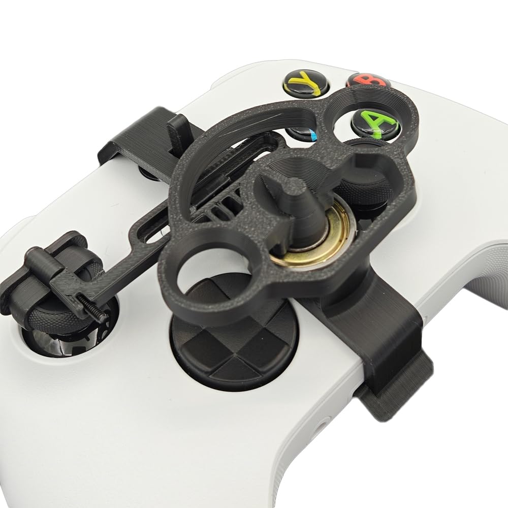 Volant de direction compatible pour Xbox series X/S, manette de jeu DIY Racing Wheel Mini volant de jeu à impression 3D Accessoires de remplacement auxiliaires