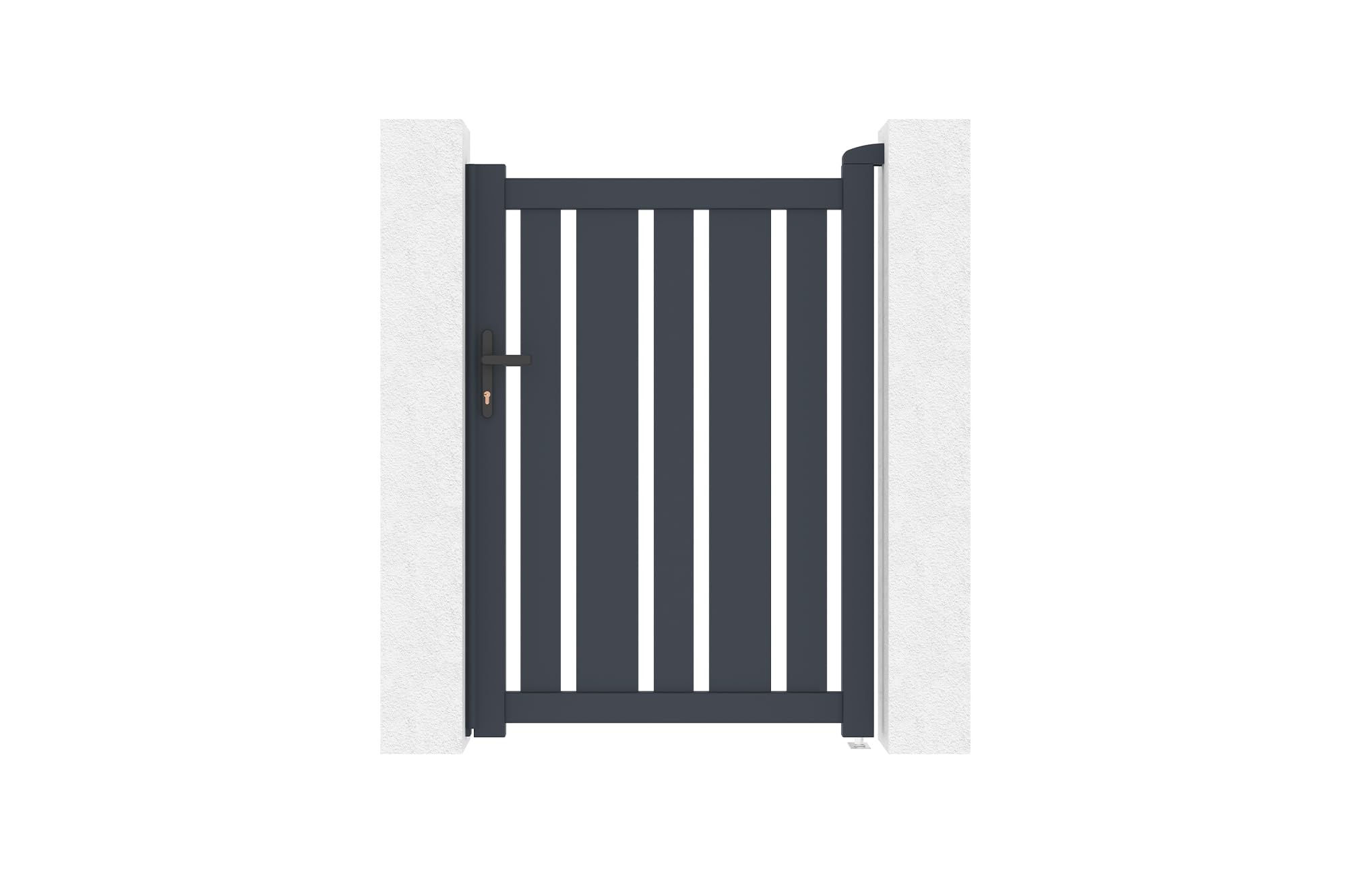 Casanoov Portillon 1m VEYMONT H.140cm aluminium gris