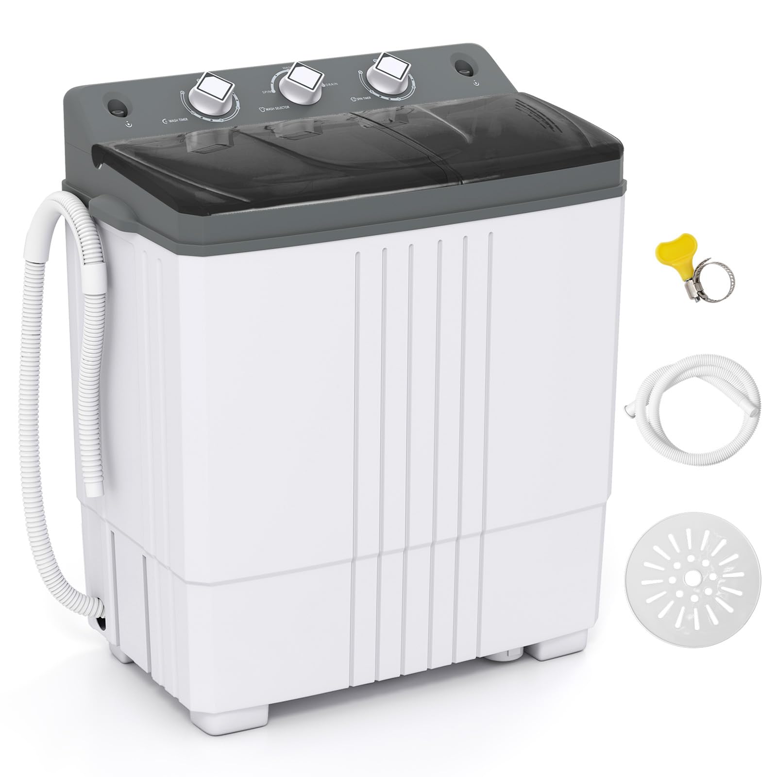 Amazon.com: Giantex Portable Washing Machine, 20 LBS Washer