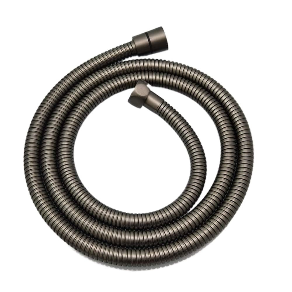 Klauer Copper Shower Hose,Taps Flexible Pipe，1.5 M /59 Inches Stainless Steel Flexible Shower/Bidet Hose With ​Core Gunmetal Gray-1.5M