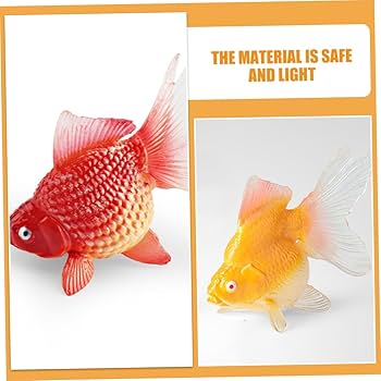 Amazon.co.jp: FOYTOKI リアルな金魚模型 認知観賞魚おもちゃ