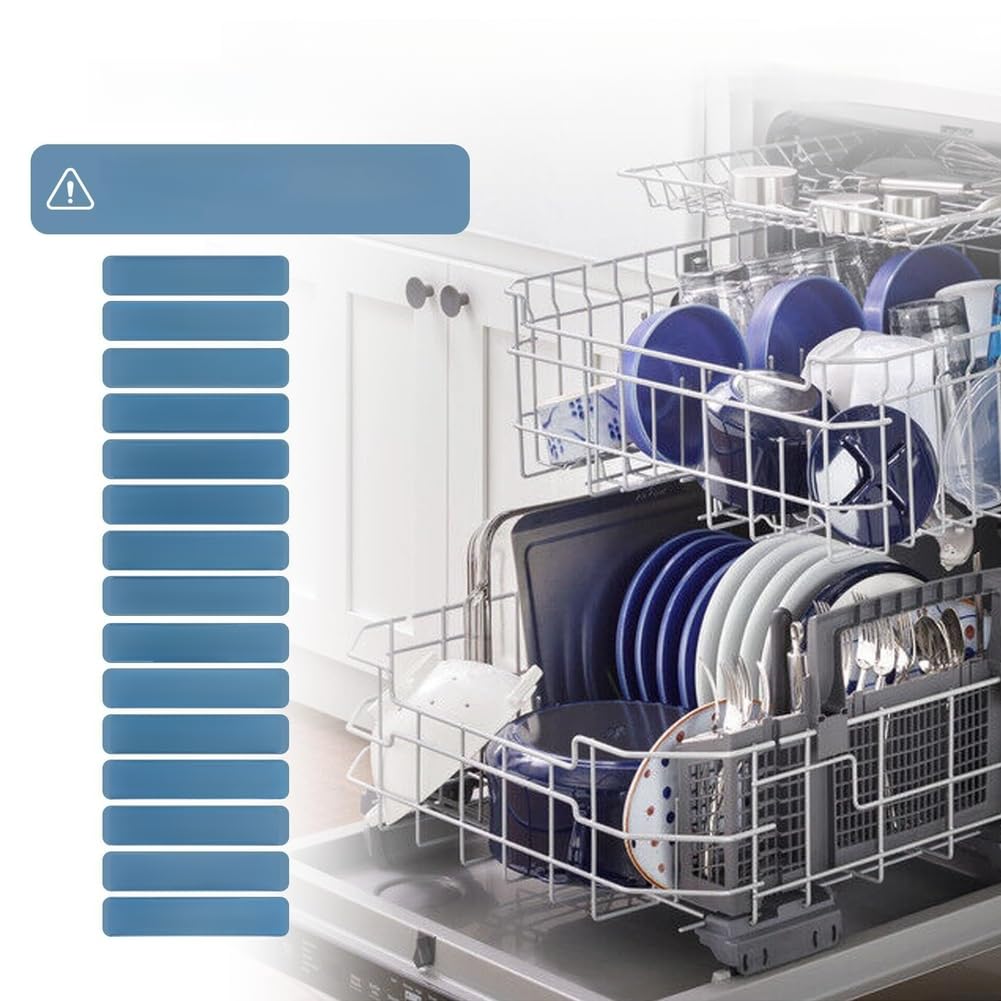para ruedas para Lavavajillas WD28X27241 Negras - Rodillos Inferiores de Repuesto para ge - Instalación para fácil Sin Herramientas - 40mm Diámetro para Cesta para baja(gray)