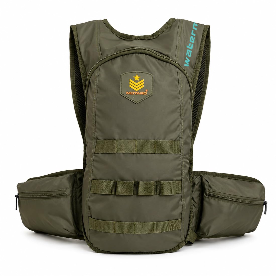 Motard Waterman H20 Hydration Tactical Backpack Olive Green Without Hydration Bladder-image-9