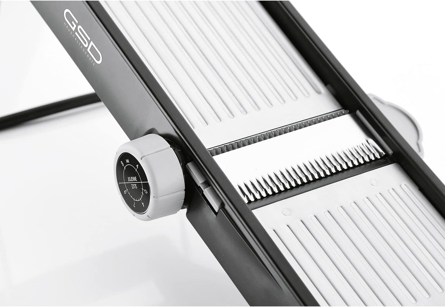 G S D Haushaltsgeräte Profi 30061 Professional Mandolin, Stainless Steel, Black