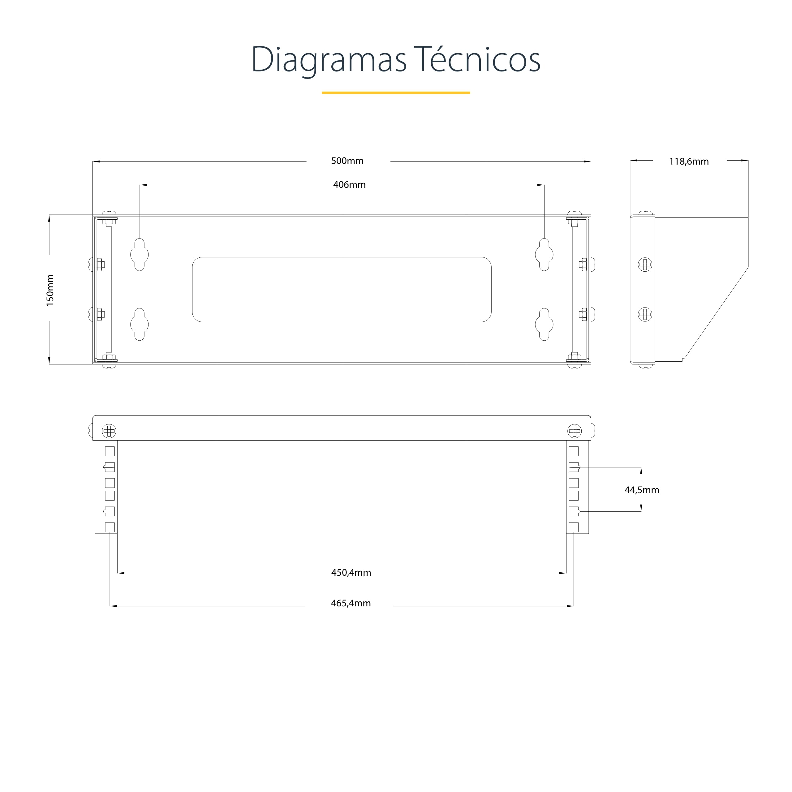 StarTech.com Rack Vertical de Montaje en Pared 2U para Servidores y Equipo de 19" - Capacidad de 55kg para Paneles de Parcheo