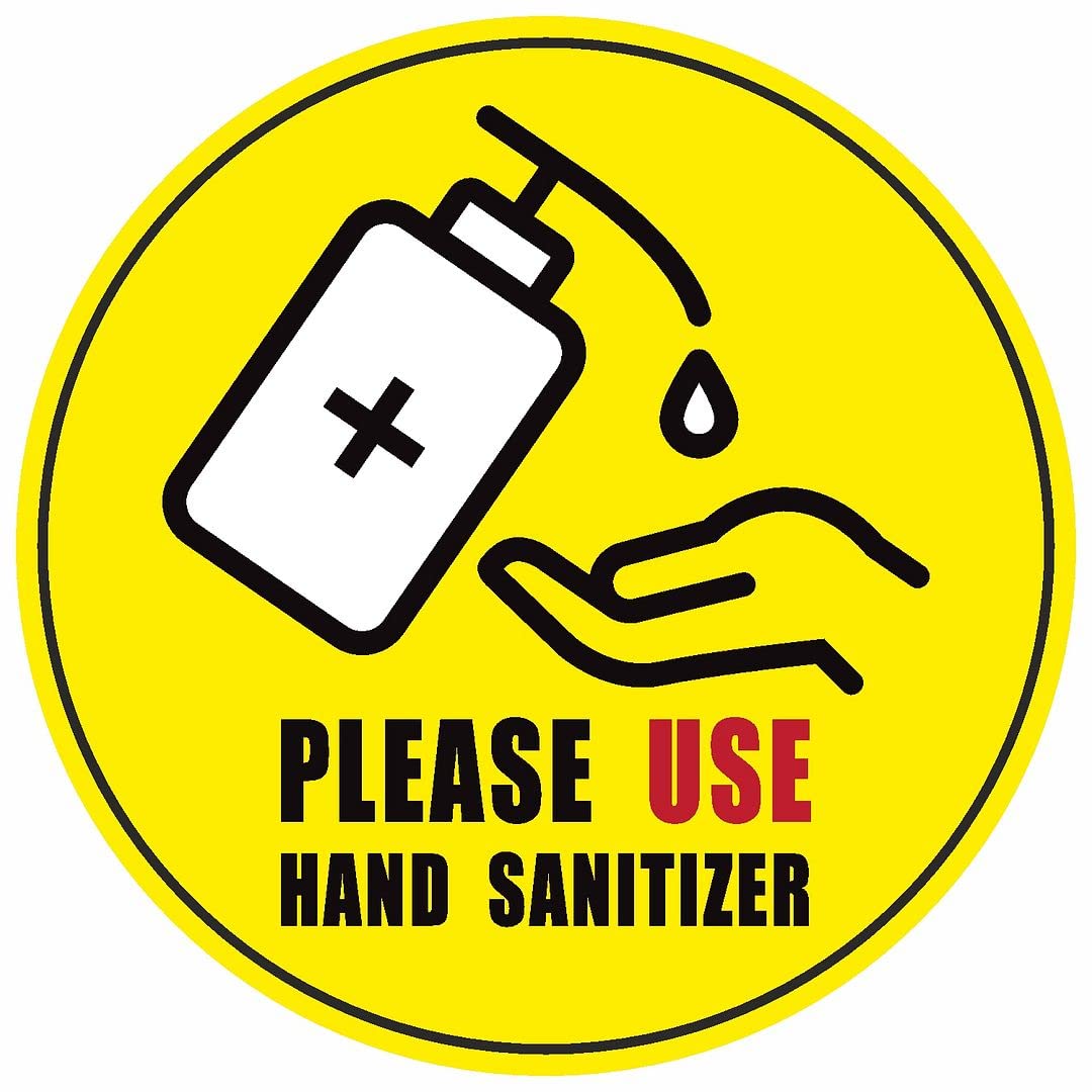 Buy CVANU Covid19 Prevention Please Use Hand Sanitizer Corona Safety