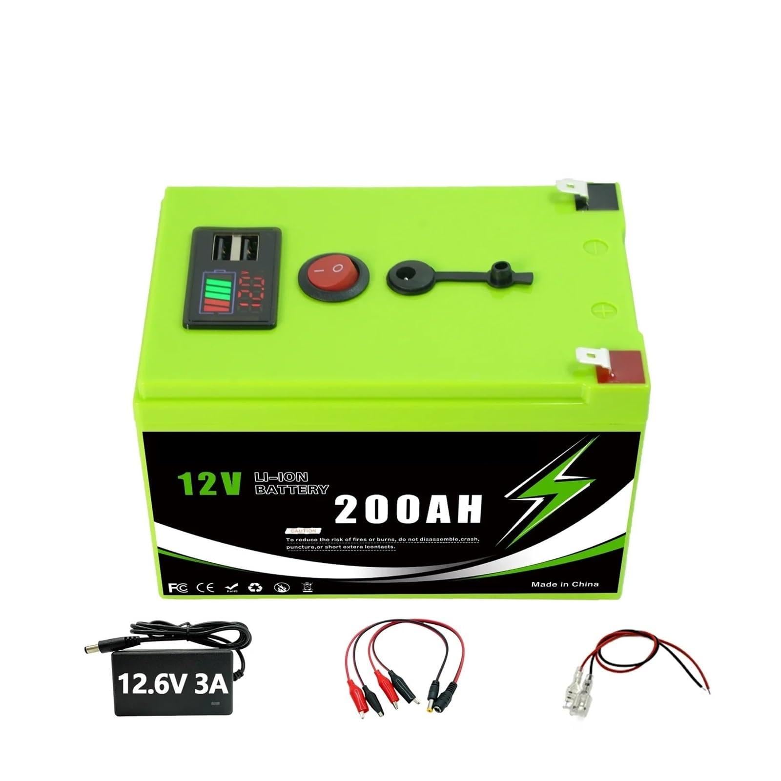 Batería de 12V 200000mAH para placas solares y energía de respaldo