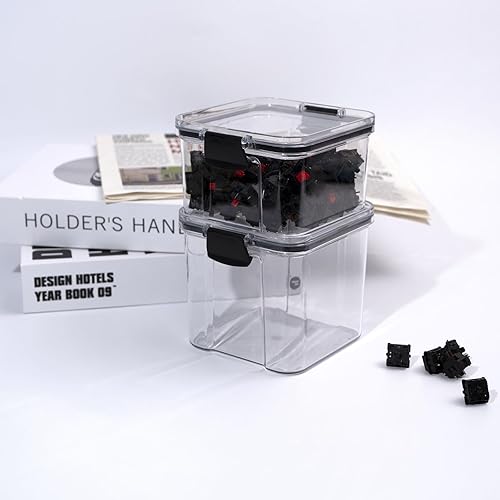 Miniatura 4 de Caja de almacenamiento para interruptor de teclado, interruptor de teclado, tapas de contenedor, caja de almacenamiento, teclas mecánicas,