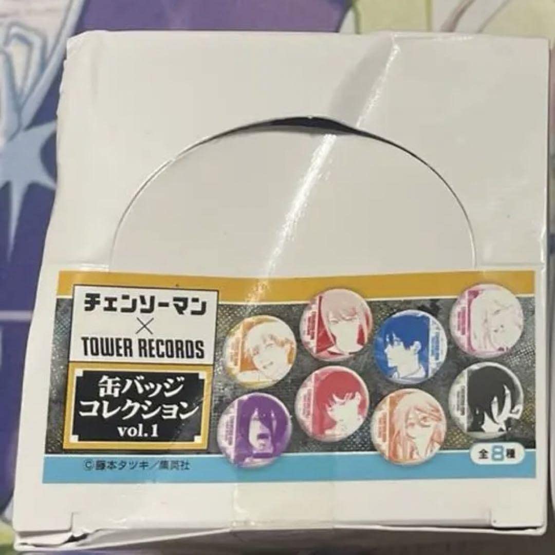 Amazon.co.jp: チェンソーマン マンガ展 タワレコ 缶バッジセット PMXN 