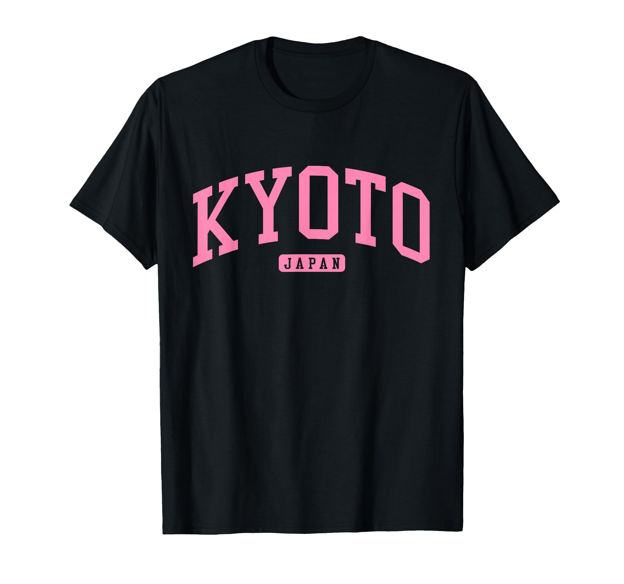 Kyoto Japan College University Style Navy T-Shirt