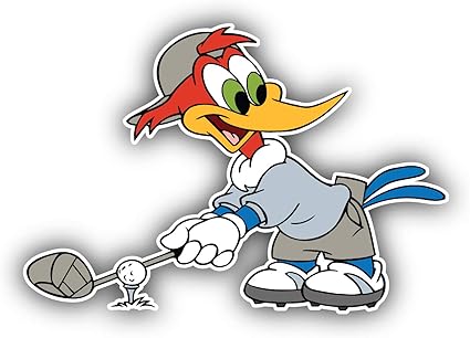 Amazon Com Valstick Woody Woodpecker Cartoon Golf Car Bumper Sticker Decal Automotive Amazon Com Valstick Woody Woodpecker Cartoon Golf Car Bumper Sticker Decal Automotive