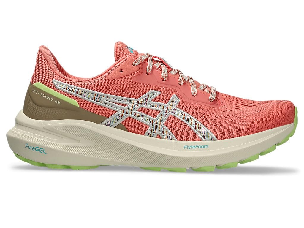 ASICS 1012B828-700 GT-1000 13 TR Women Nature Bathing/Guava UK 4