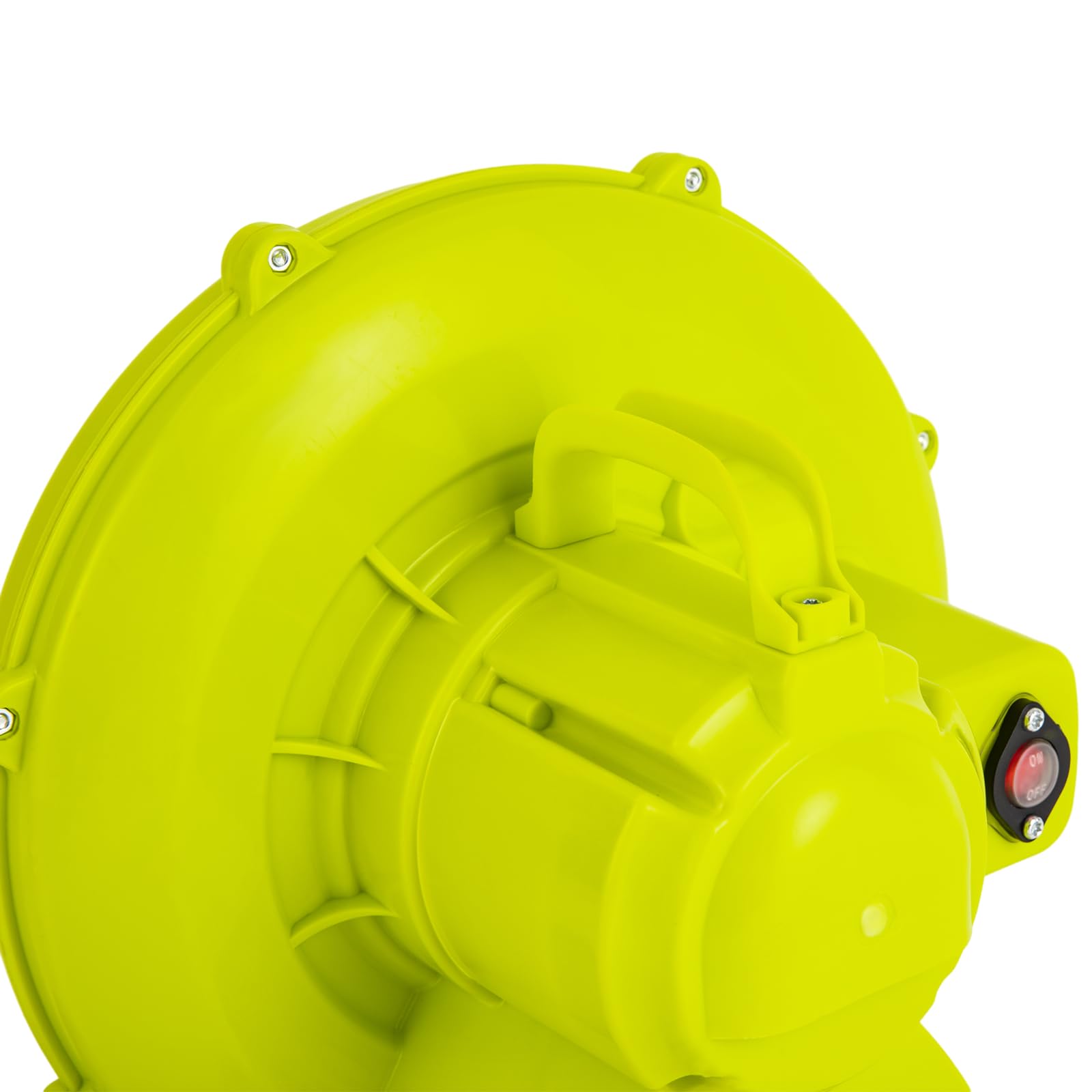 Ventilatore ad aria da 450 W, 2800 rpm, ventilatore a castello gonfiabile, 1500 pa, pompa ad aria elettrica, portatile, soffiatore continuo, soffiatore a soffietto per acquascivolo
