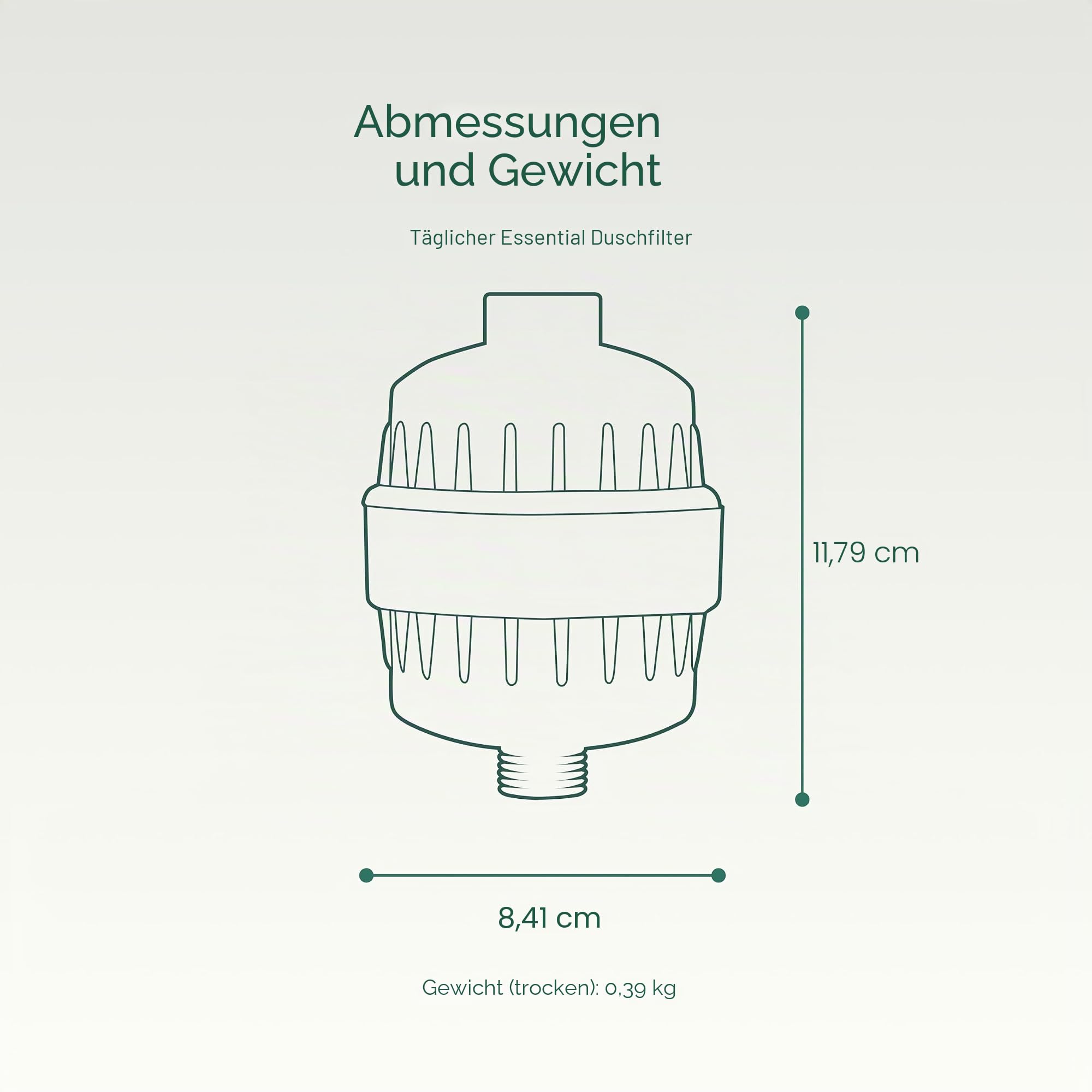 AquaBliss SF220 Universal-Duschfilter mit austauschbarer mehrstufiger Kartusche – lindert Juckreiz, Ekzeme und Akne für strahlende Haare, Nägel und Haut, Chrom