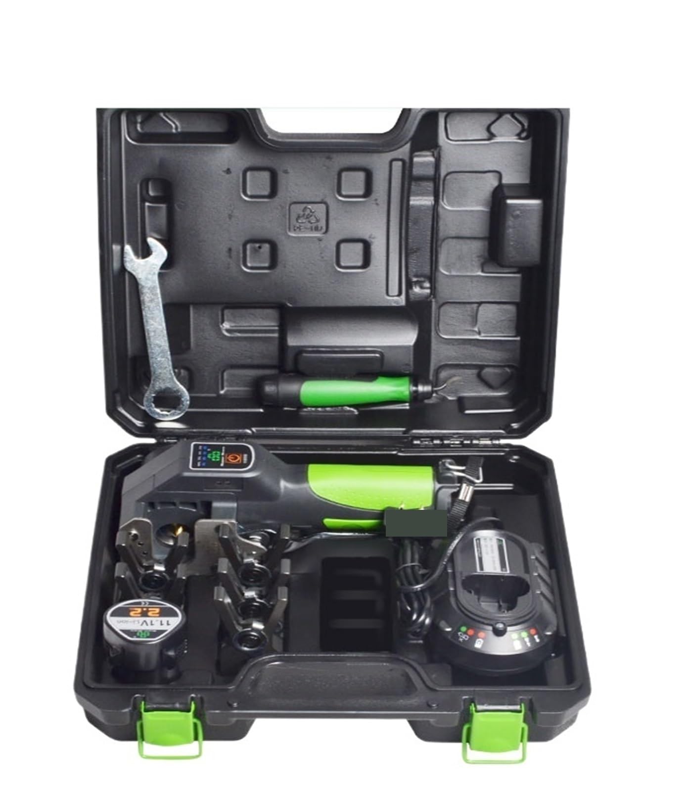 Electric Expander, Copper Tube Bell Mouth Cup Mouth Hand Drill Expander, Lithium Battery Expander Used in HVAC(ST-E900A [5 Clamps] Electric)
