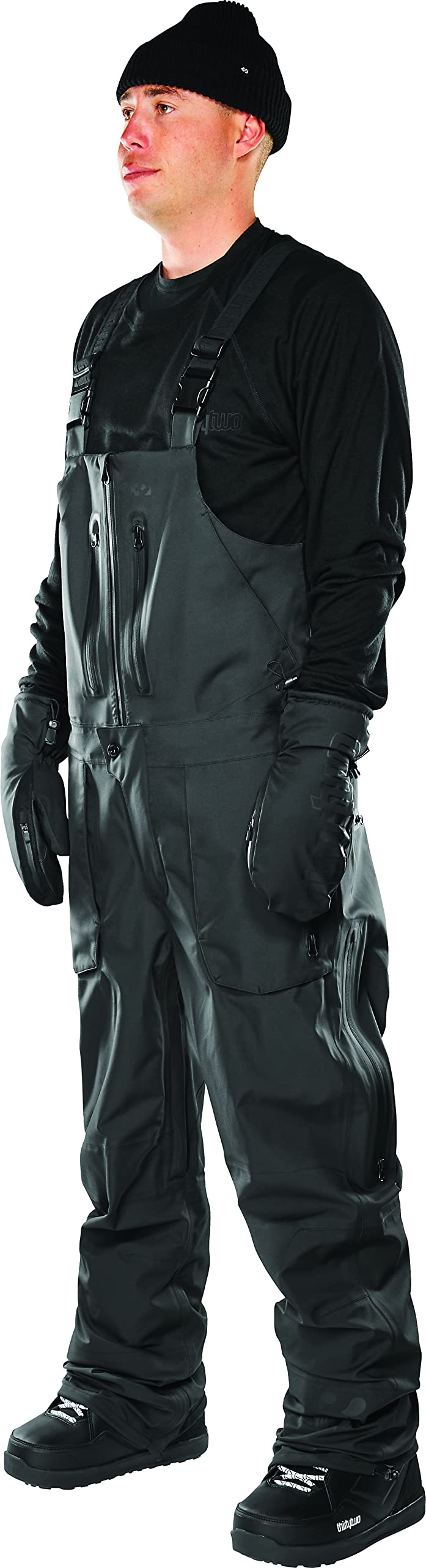 ThirtyTwo Mens TM-3 Snow Sport Bib - Black | Small
