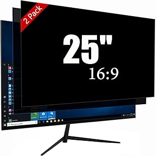 Ceydebne 25 Inch Privacy Screen for Monitor with 16:9 Widescreen Monitor Blue Light Screen Protector - Anti-Glare - Anti-Scratch Protector Film for Data Confidentiality Privacy Shield