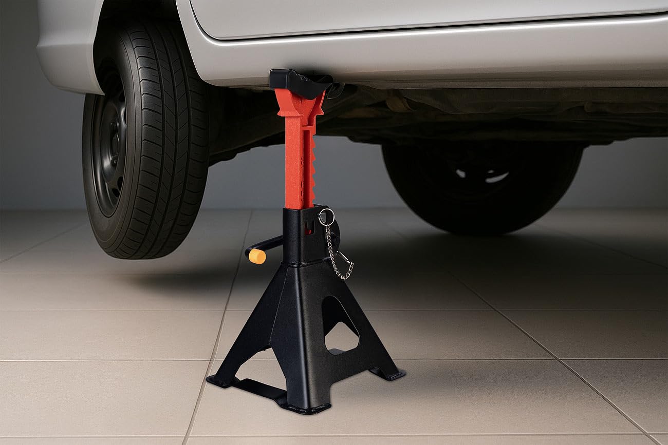 2 chandelles à crémaillère pour voiture jusqu'à 3 t [AGT]