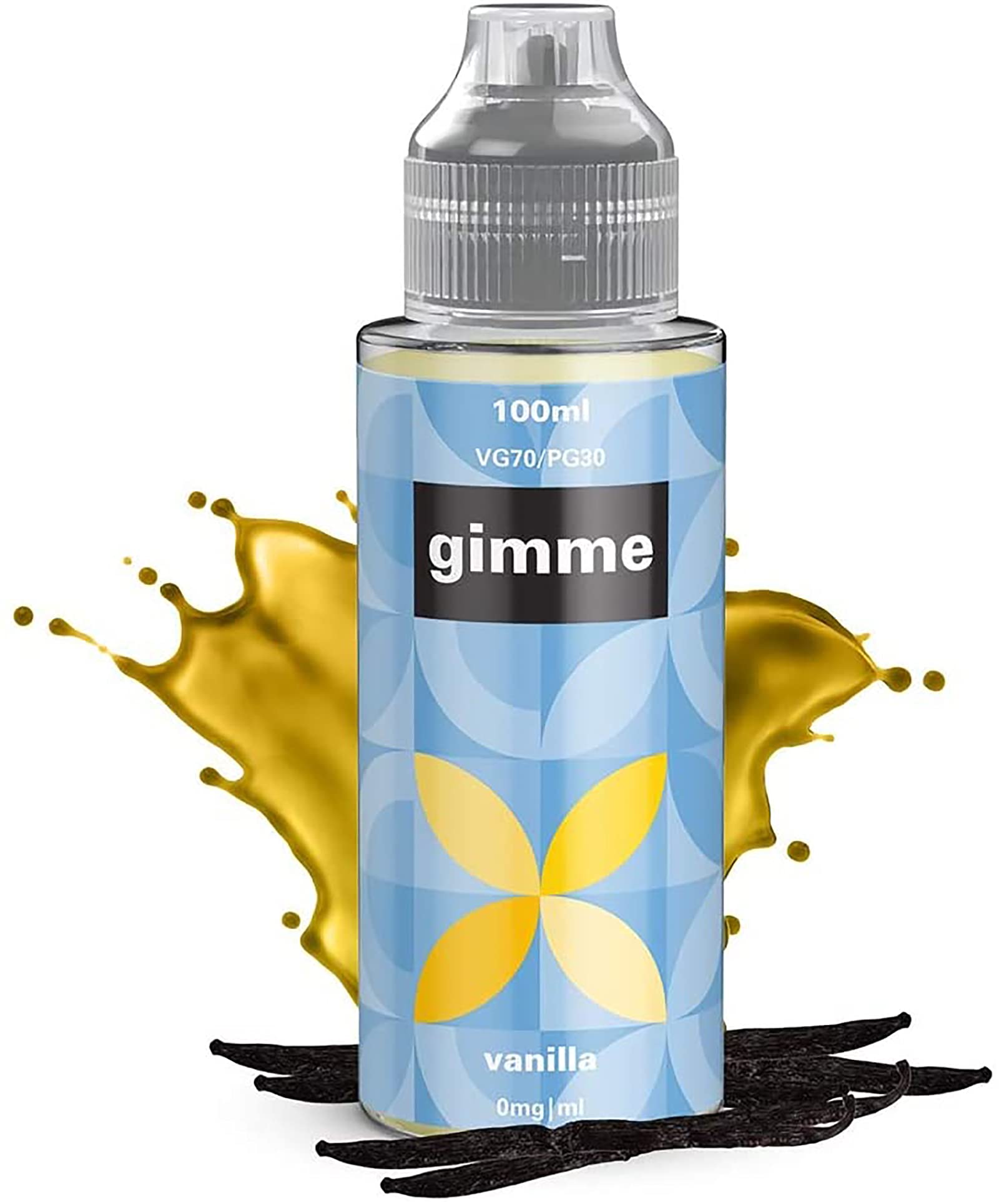 Gimme Vape Liquid Vanilla 100ml Vape Juice E Liquid 70 | Desertcart  Trinidad and Tobago