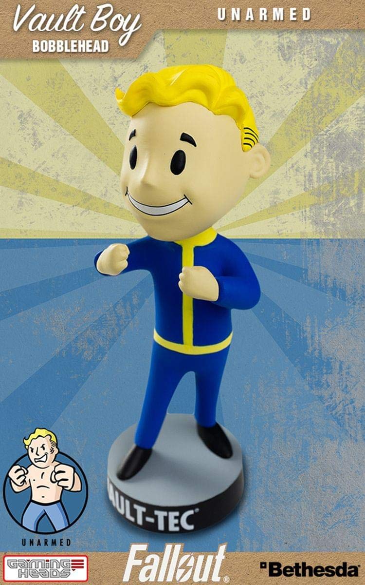Amazon | Fallout 3: Vault Tec Pip Boy Unarmed Bobblehead Figure