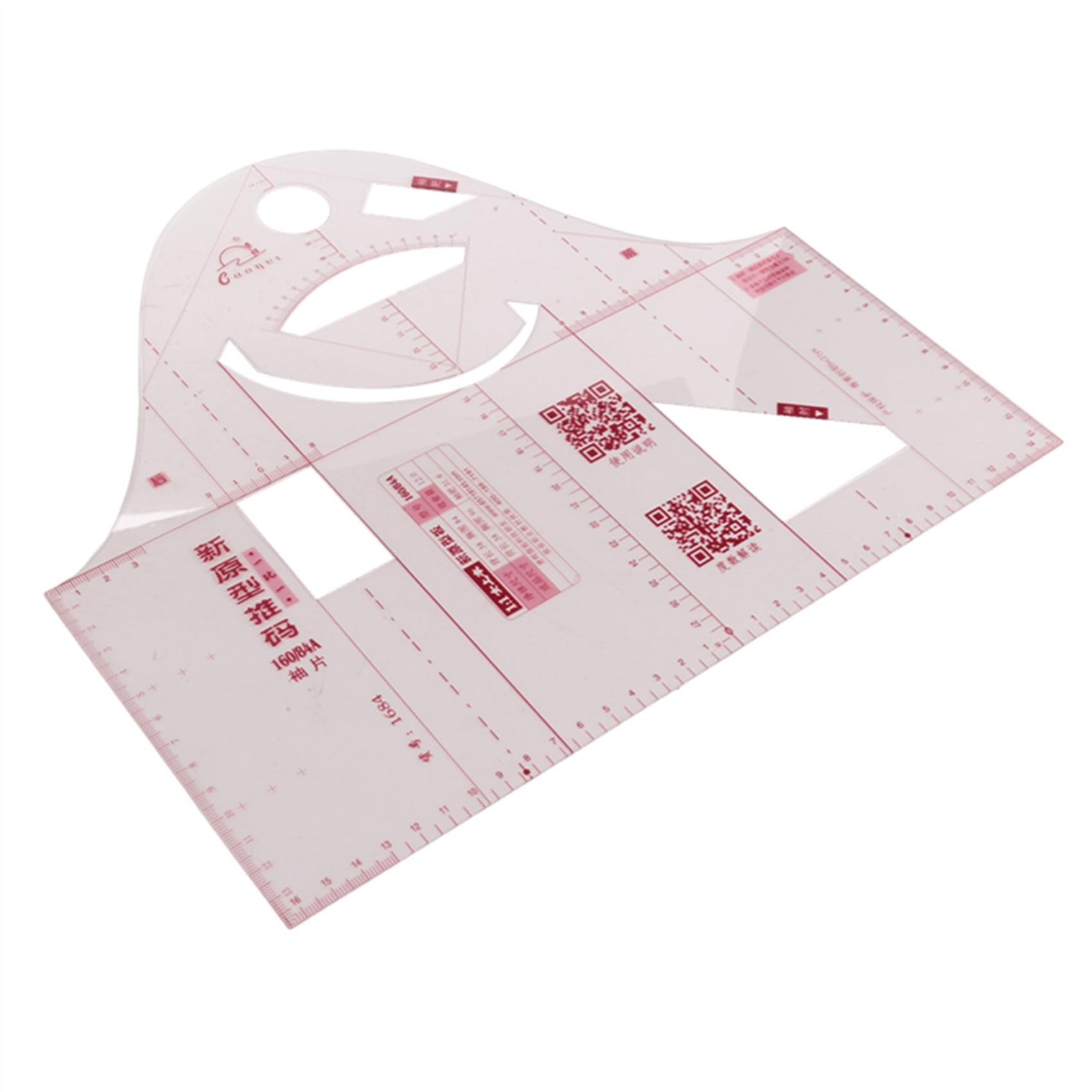 9 x 1 : 1 Mode Tissu Design Règle Forme de Récolte Étudiant Enseignement Vêtements Modèle de Dessin Pièce Vêtement Type Règle