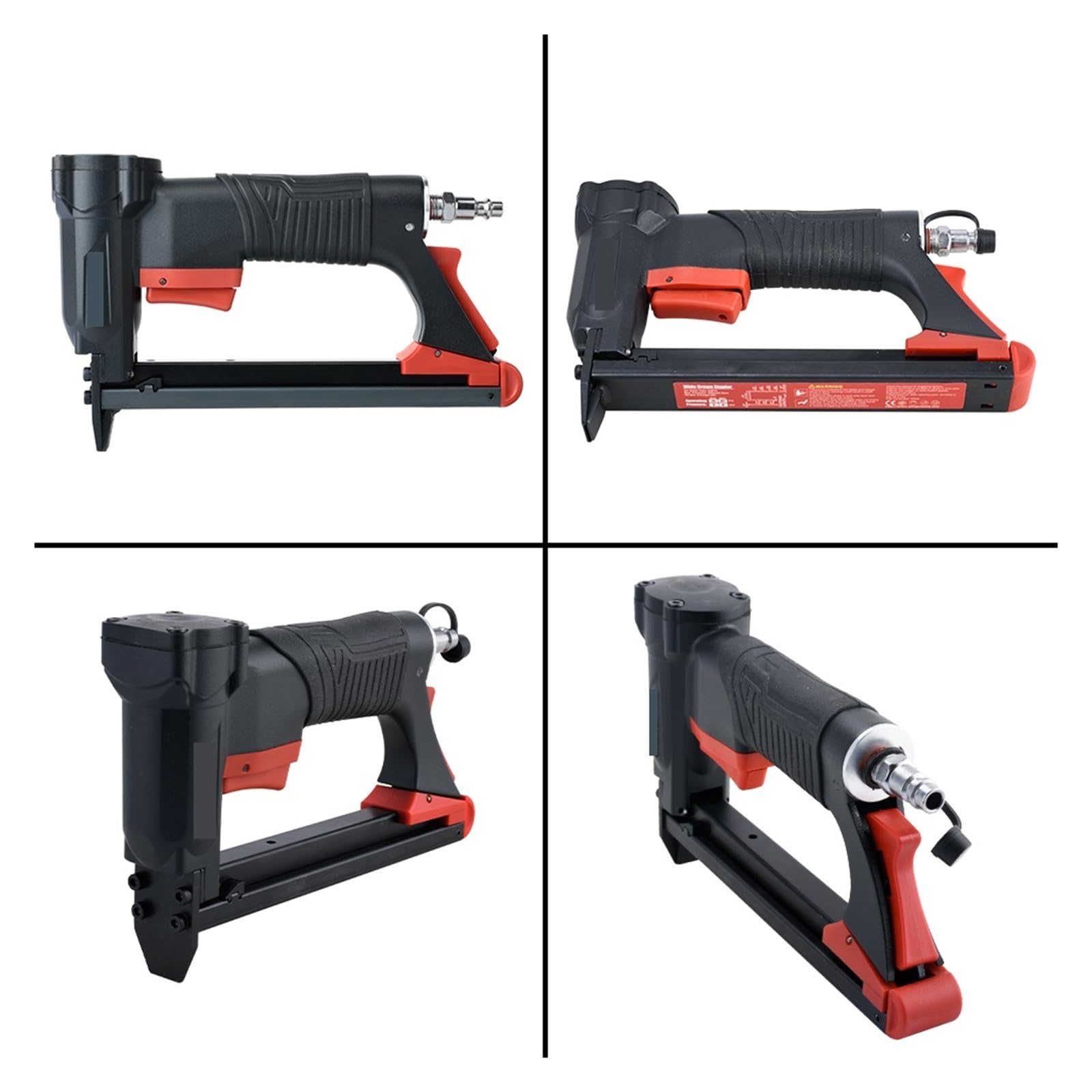 A8016 1/2" Szeroki Zszywacz Gwoździarka Pneumatyczna Pneumatyczny Pistolet Zszywający 21 Gauge O Dużej Pojemności Do Mebli Tapicerskich Do precyzyjnego frezowania