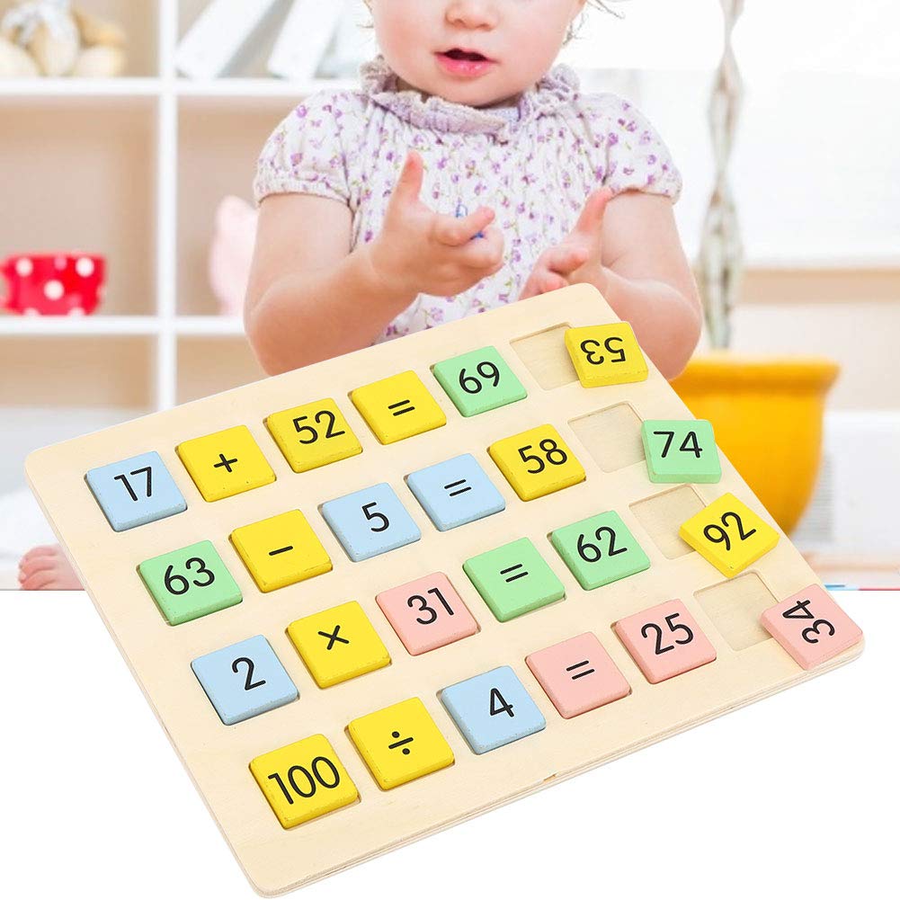 Milisten 100 Bâtonnets En Bois Colorés – Apprentissage Mathématique, Comptage, Formes – Dès 2 Ans – Éducatif