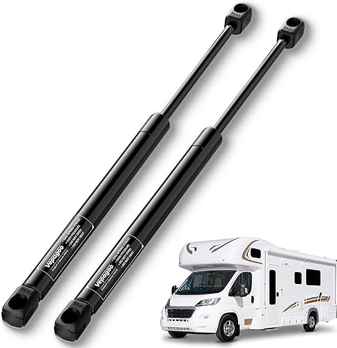 Vepagoo C16-08568 - Soportes de gas de 20 pulgadas y 20 libras, soporte de elevación – apto para caravana, cámper, puerta de entrada, casa rodante