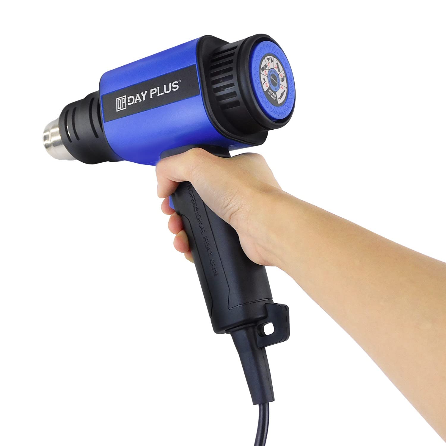 Heat Gun 2000W Hot Air Wind Blower 50?-650? Adjustable Temperature Heater Tool DIY Tool with 4 Nozzles