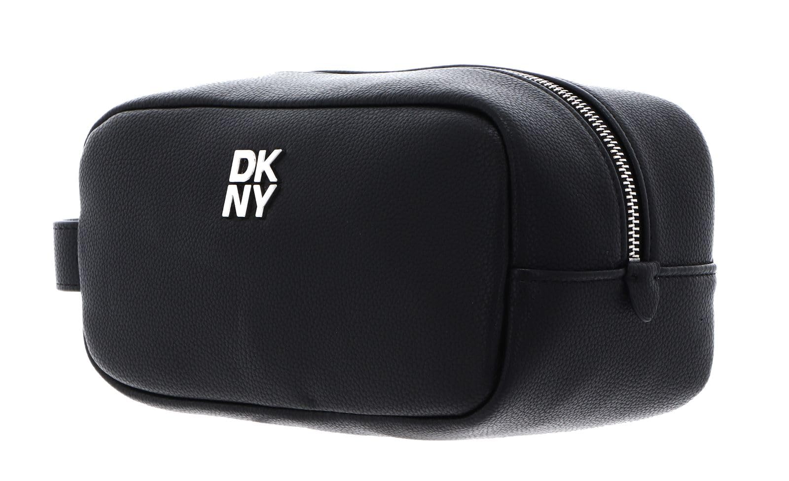 DKNY Kulturbeutel Sarah Travel Kit Black/Silver schwarz