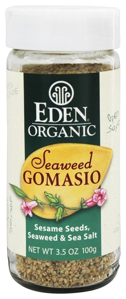 Eden Foods - Organic Seaweed Gomasio Sesame Seeds, Sea Salt 3.5 Oz.