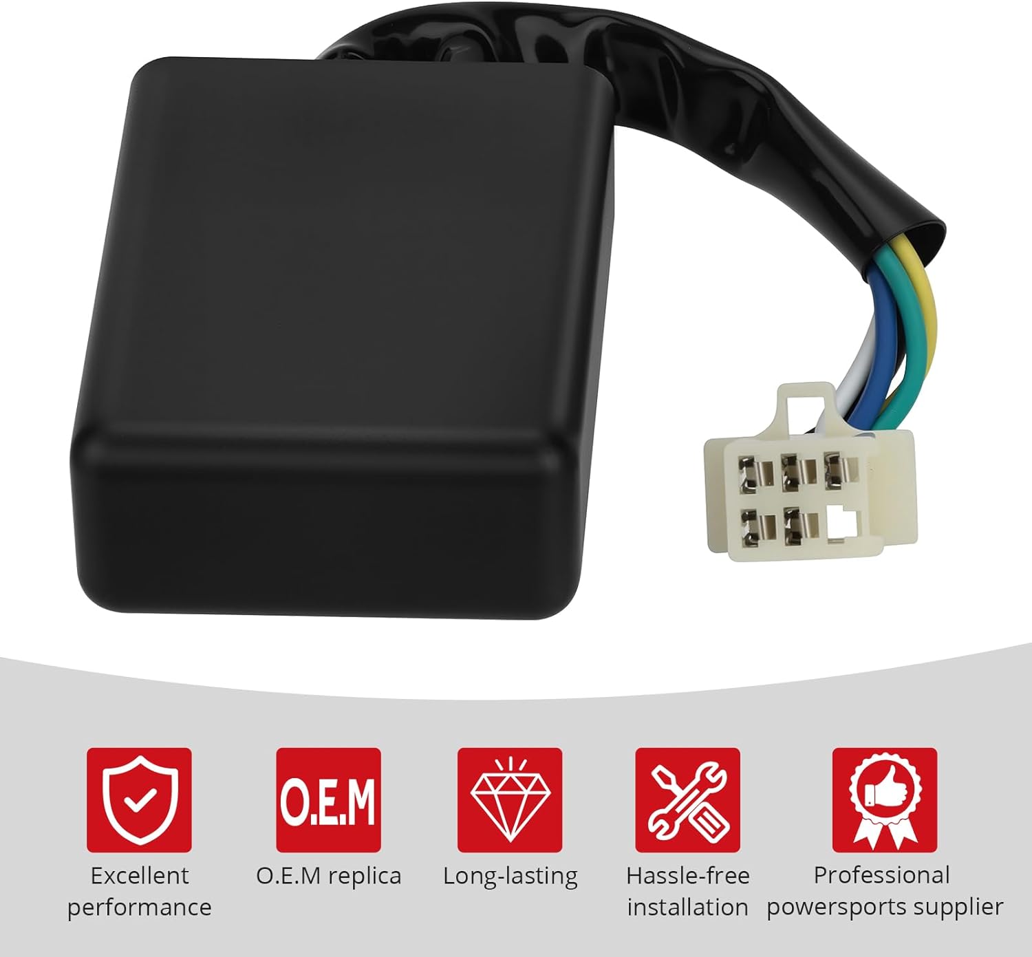 JAVIK Ignition Control Module CDI For Honda Magna Interceptor Sabre 750 V45 1982-1984 Magna 1100 V65 VF1100C 1983 O.E.M# 30400-MB0-005