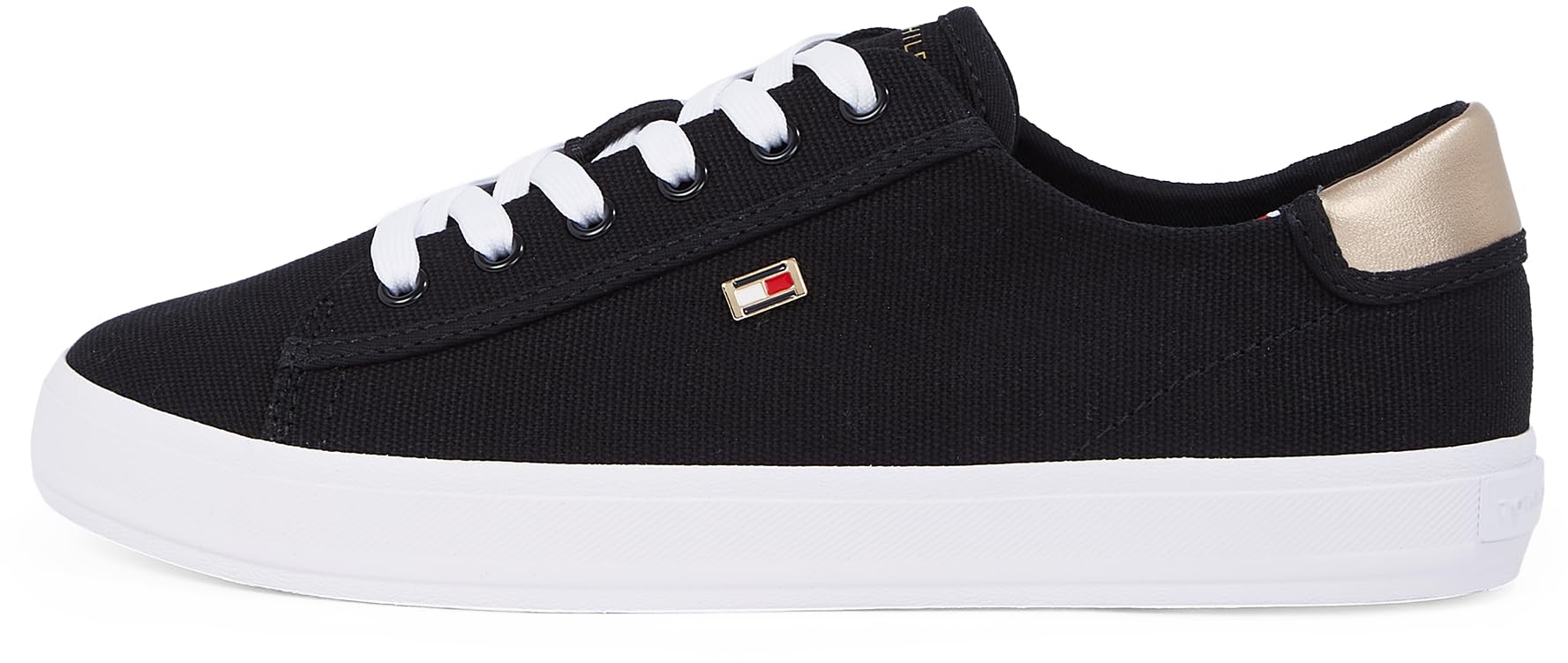 Tommy Hilfiger Vulc Canvas Lace Up Sneaker Fw0fw08647, Sneaker Donna
