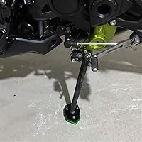 Vista 3 de SCUUBE Para Kawasaki para VERSYS 1000 2015-2019 2020 2021 Motocicletas Kickstand Soporte lateral Soporte Ampliador Placa Extensión de Placa