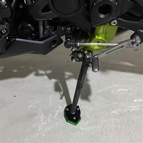 Miniatura 3 de Soporte para Kawasaki para VERSYS 1000 2015-2019 2020 2021 Motocicletas Kickstand Soporte lateral Soporte Ampliador Placa de extensión Placa de