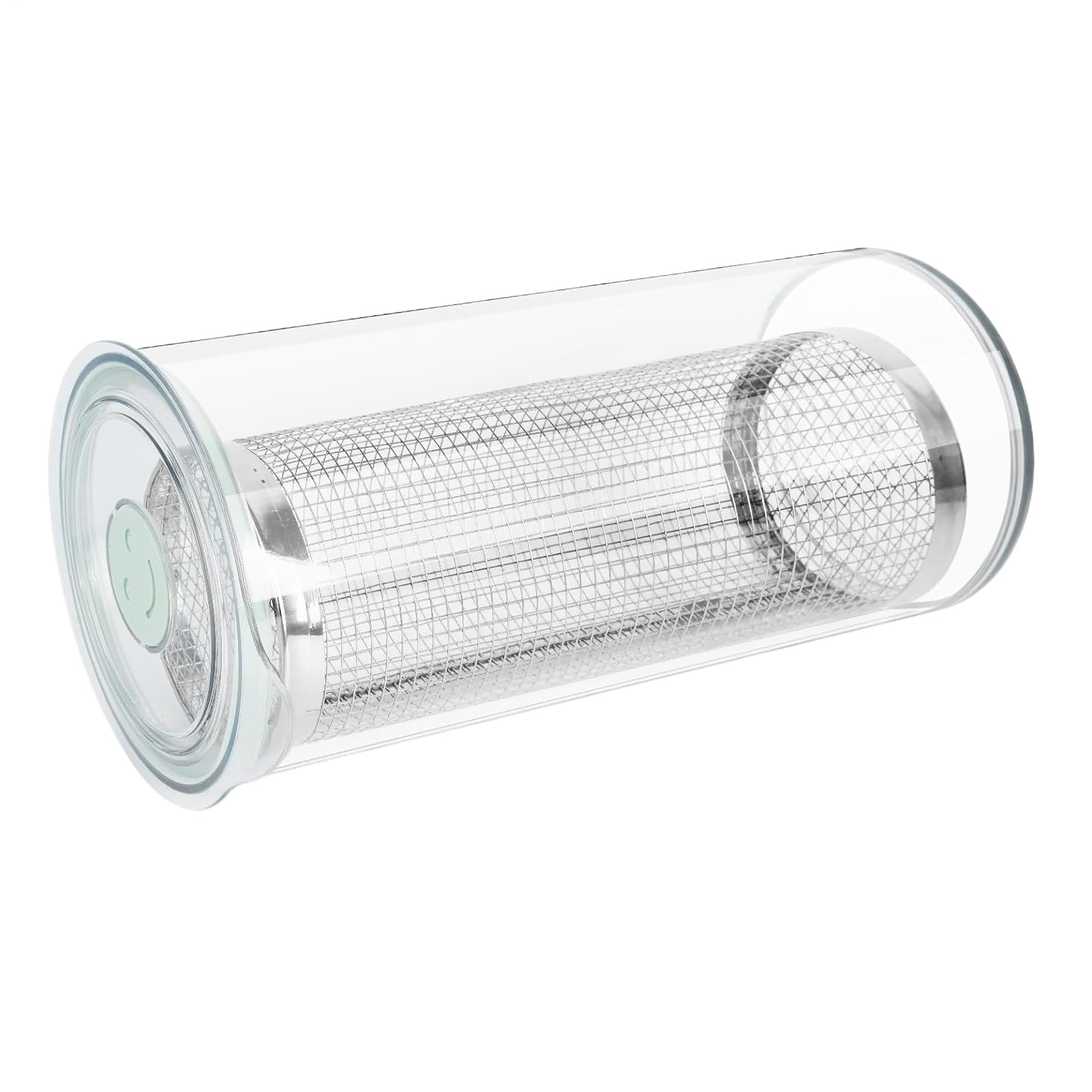 Breading Bowl, 360 Degree Clear Mixer, Breading Shaker Container with Lid, for Cooking Kitchen Baking Camping Meal Preparation Deep Frying