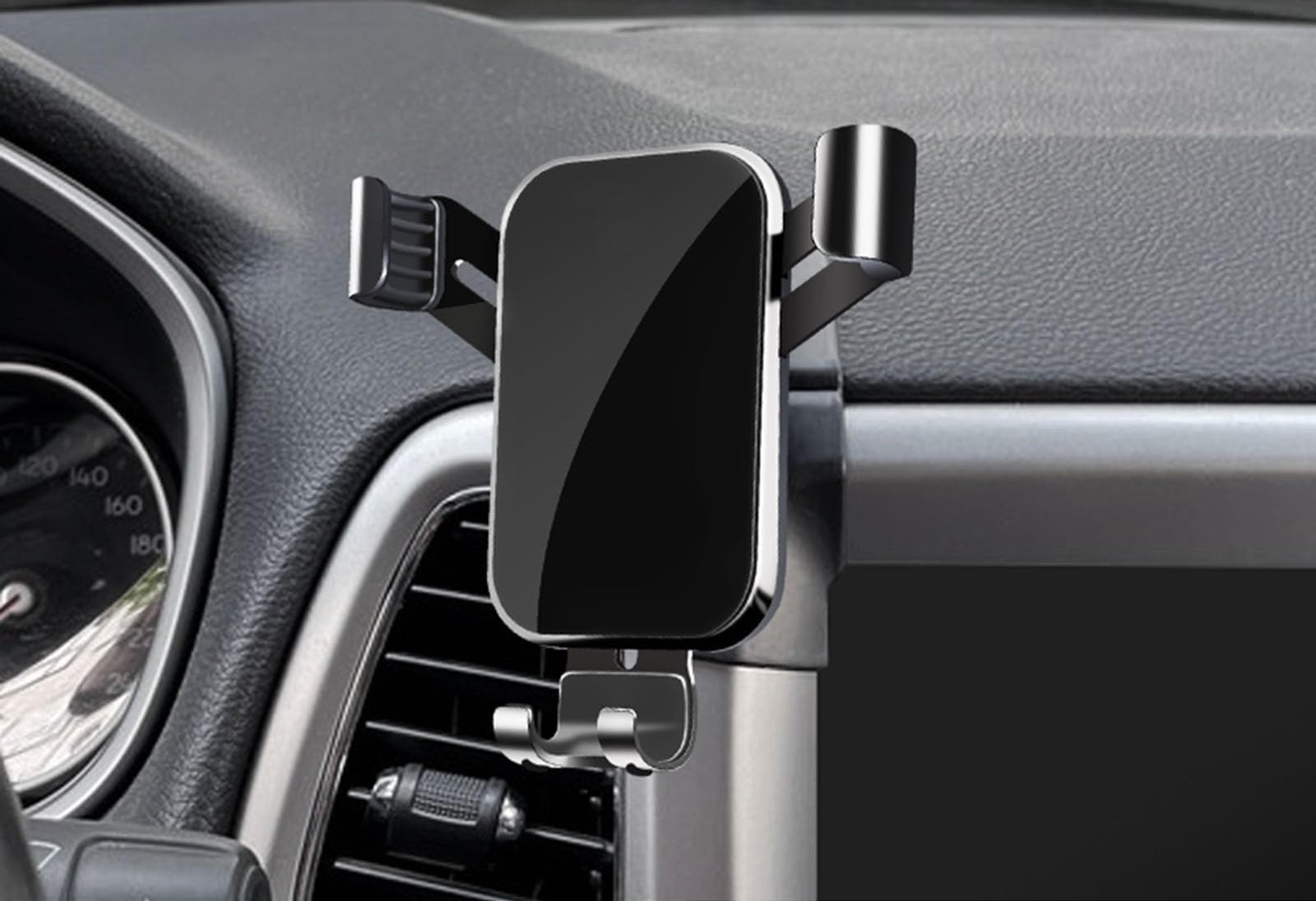 Car Phone Holder,Compatible with Lincoln Continental TownCar MKC MKZ MKX MKS MKT MTK,Car Mounts,A-black
