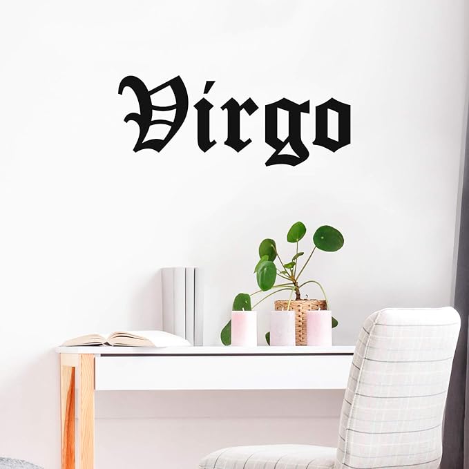Vinyl Wall Art Decal - Virgo - 10