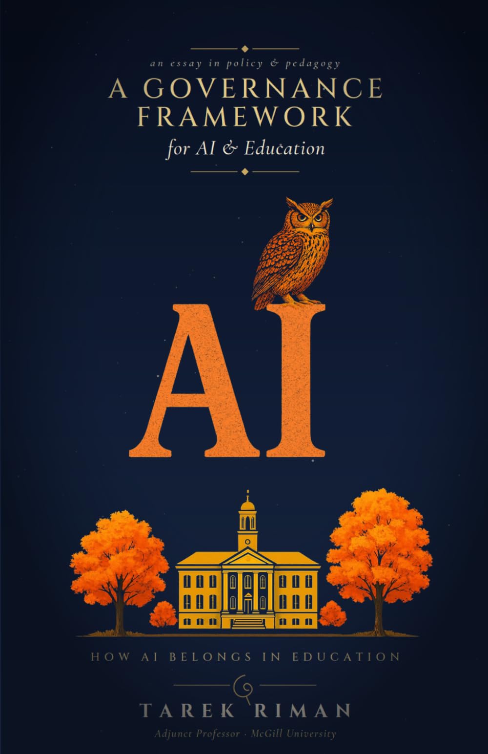 A Governance Framework for AI and Education: How AI Belongs in Education