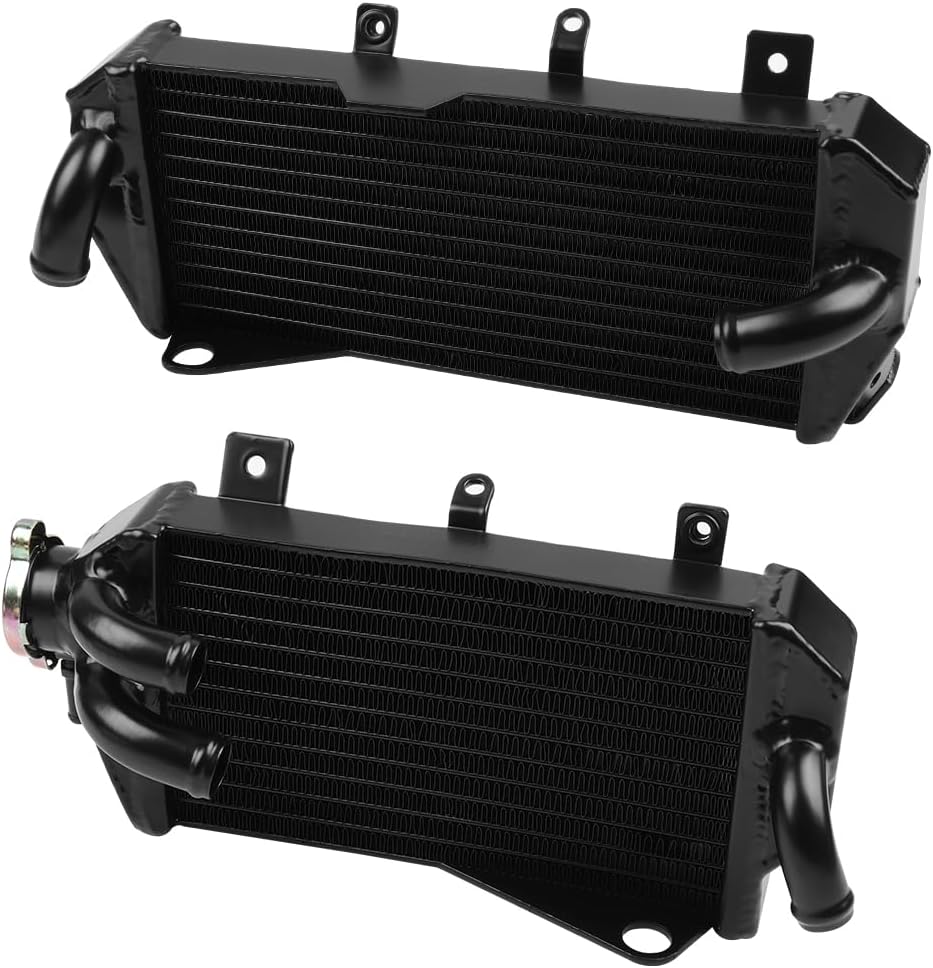 Aluminum Radiator Compatible with 2017 18 19 2020 Hon da CR F450R CRF 450R / 2017 2018CR F450RX