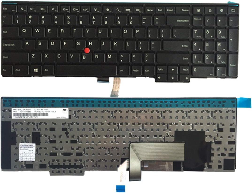 コンピュータアクセサリー レノボのthinkpad E540 E545 E531 W550用米国版キーボード T540p W540 最大76 Offクーポン T540 W541