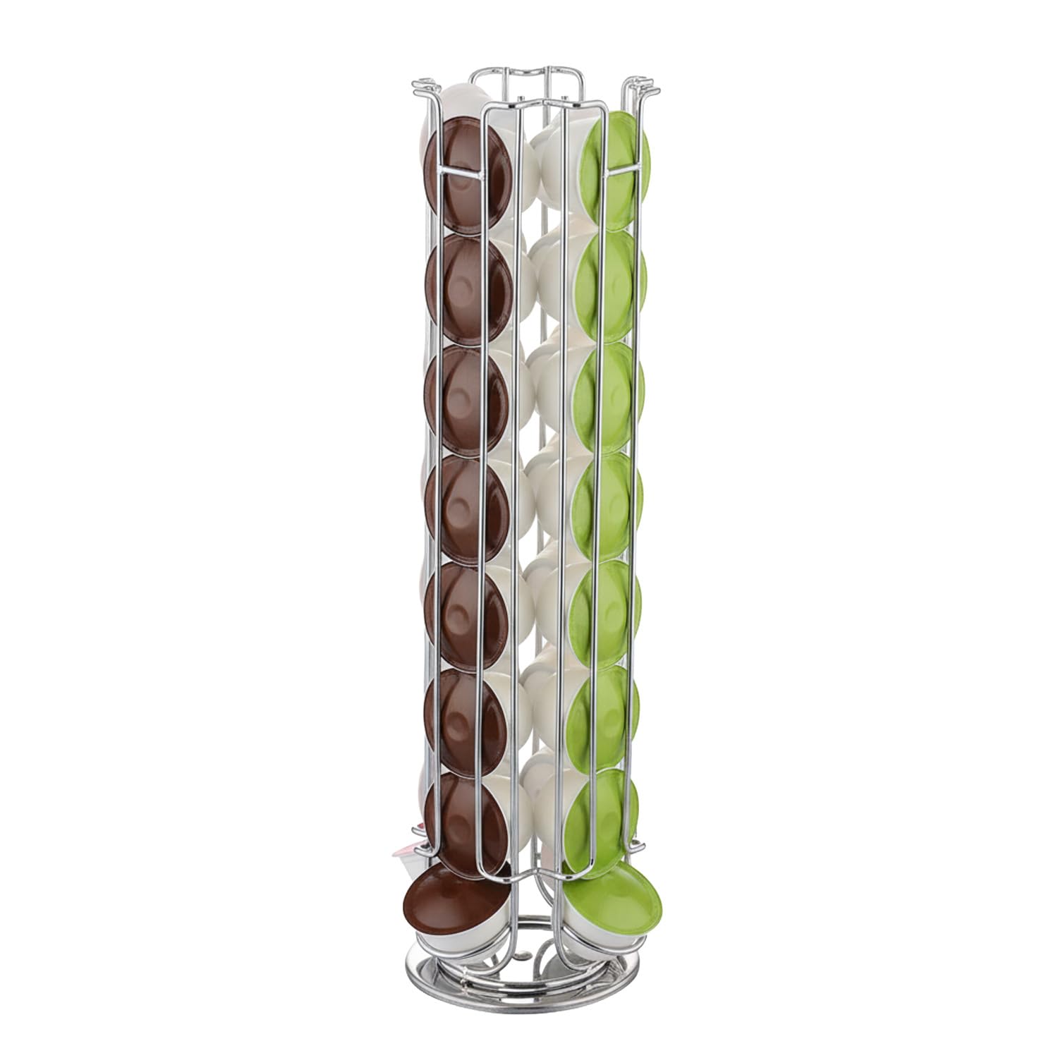 Porte-capsules de cuisine pour organiser facilement 32 dosettes de café