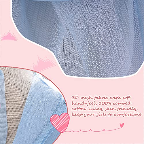 Baby Dress Birthday Flower Girl Vintage Party Frilly Wedding Sleeveless Ruffle Tulle4