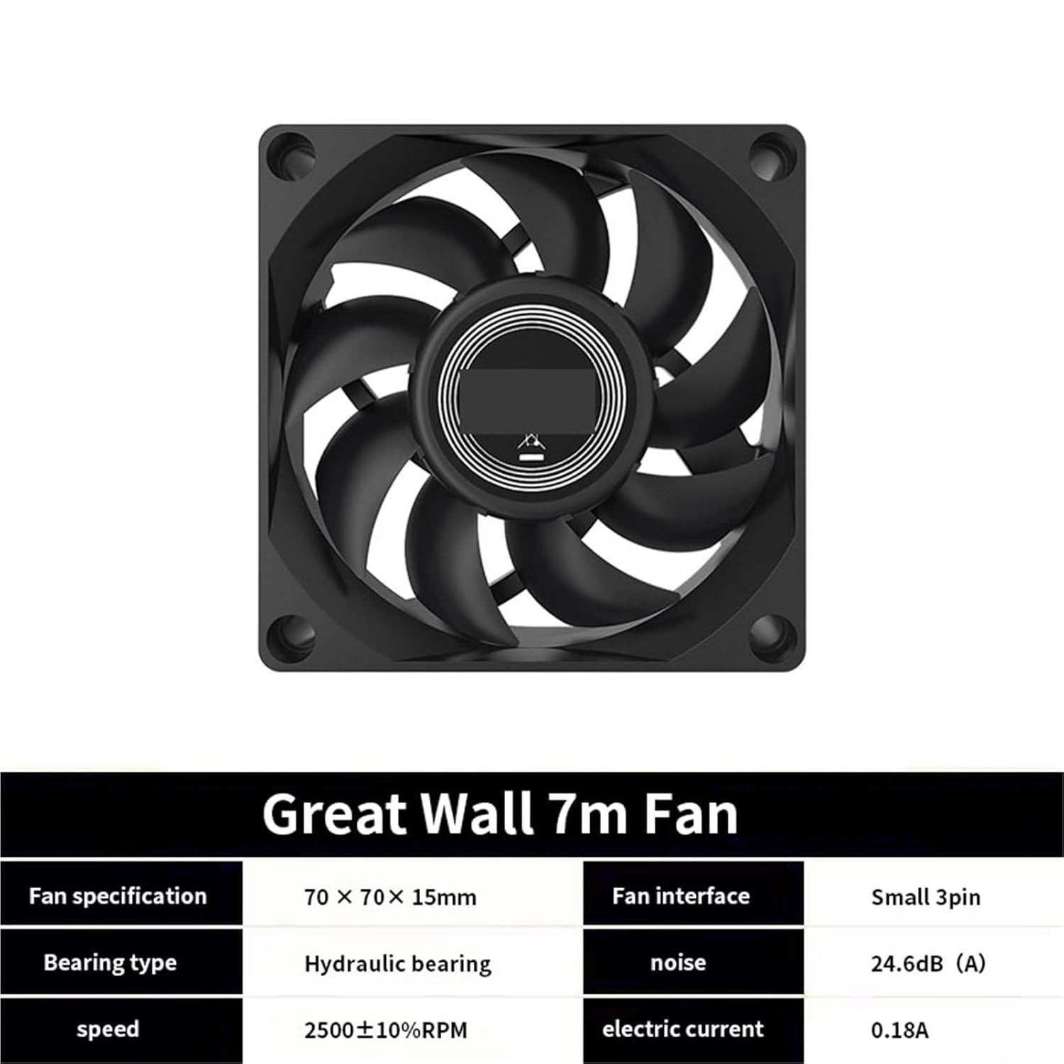 1pc Computer Case Fan Ultra Silent 6 7 8 9CM Quiet Cooling Fan PC Cooler Fan Case Fans 12V(9 cm Fan)