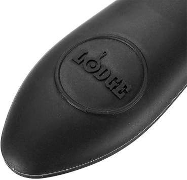 Lodge Silicone Mini Hot Handle Holder, Dishwasher Safe, Black