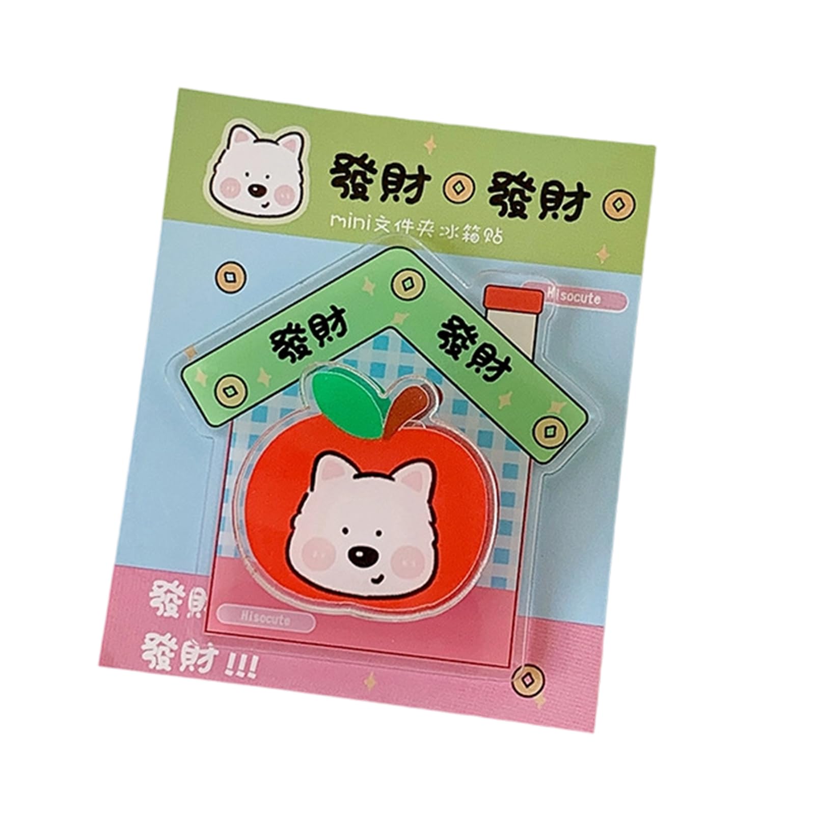 Jazuaiao Shaped Acrylic Refrigerator Magnet Colorful Fridge Decoration Home Decorative Accessories Acrylic Refrigerator Magnet